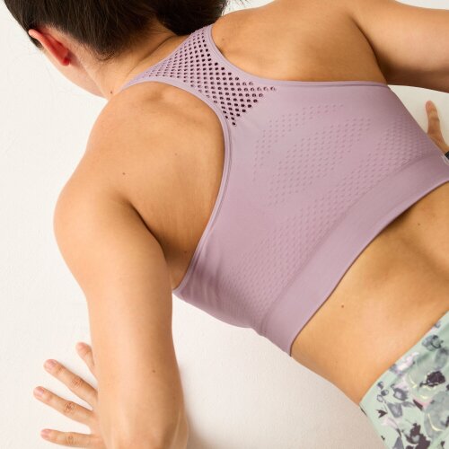 Dare 2B Womens Dont Sweat It II Sports Bra - Mauve Shadow