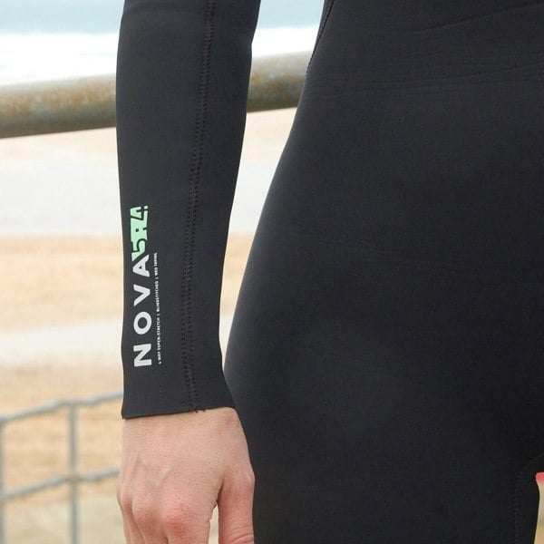 Sola Ladies Nova 5/4mm Full Wetsuit - Black/Slate
