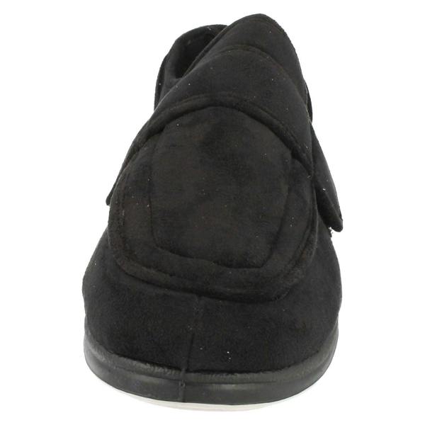 Padders Mens Padders Memory Foam Slippers Wrap