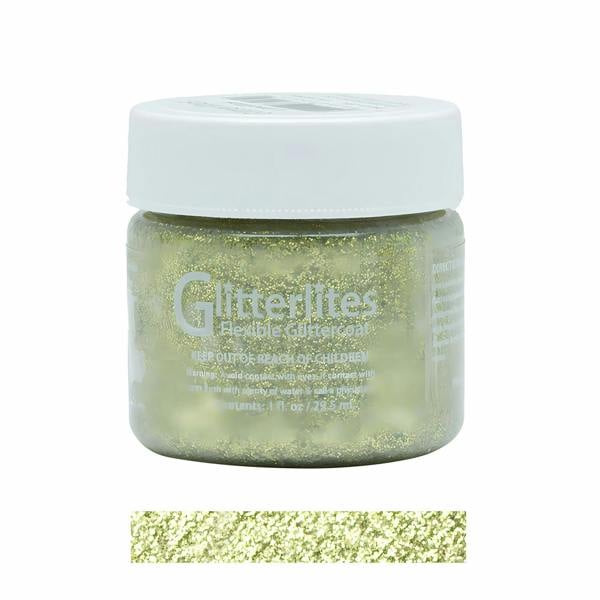 Angelus Glitterlites Paint - Sparkling Glitter Effects for Leather 1oz