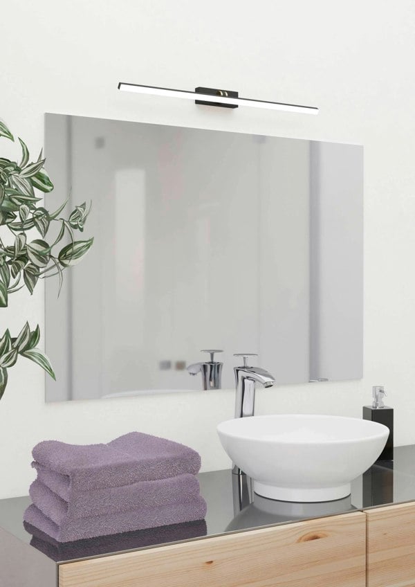 EGLO Verdello LED Black Plastic Mirror Light