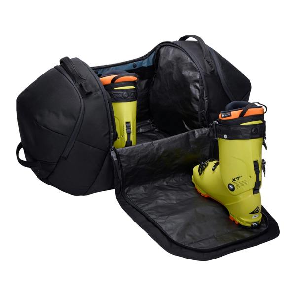 Thule RoundTrip Ski Boot Bag 80L Black Travel Duffel for Ski & Snowboard