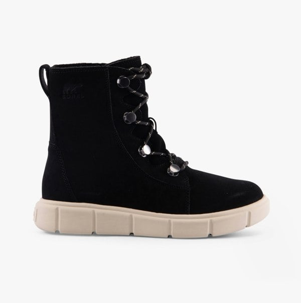 Sorel EXPLORER III JOAN Womens Winter Boots Black