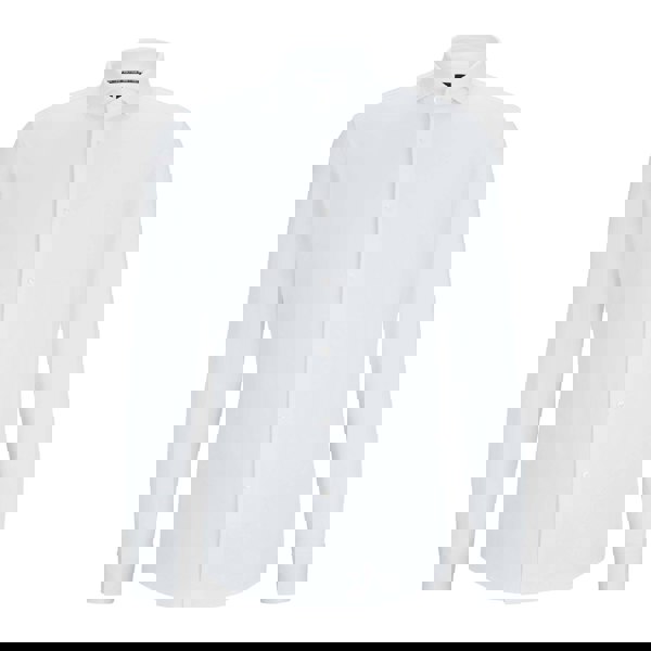 Boss Mens P-Hank Spread Collar Slim Shirt - White