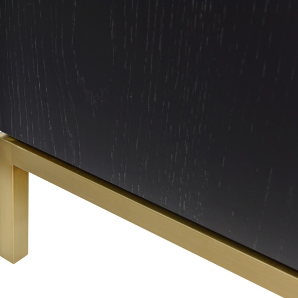 Tulip Wardrobe - Wenge (Black Stained Oak)