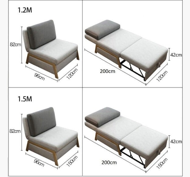 Nora Sofa Bed, Single Bed-Weilai Concept-Weilai Concept