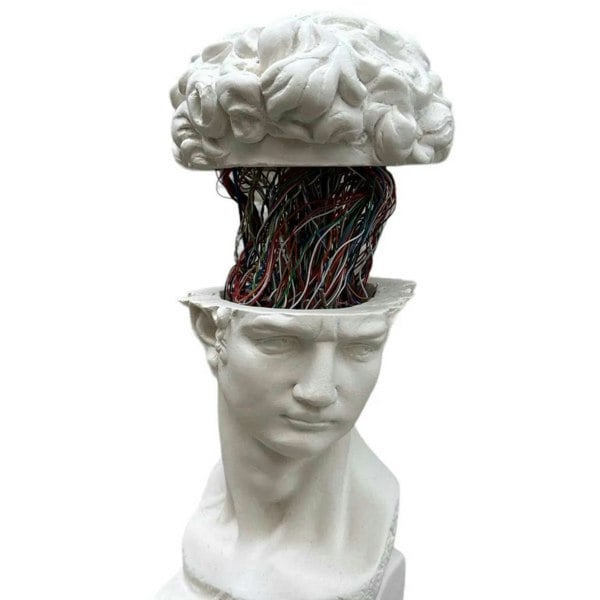 Artchi David Colourful Brain Medium