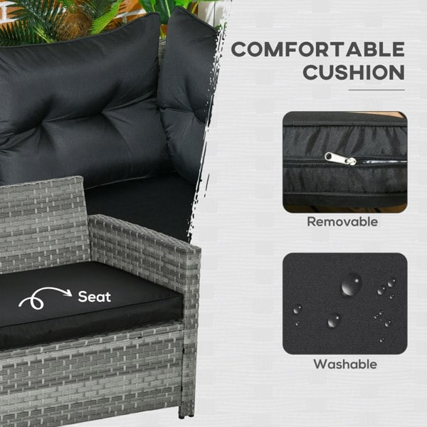Rattan Sofa Set