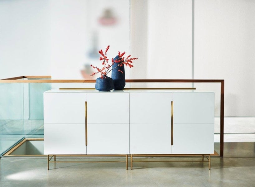 Alberto two/four door sideboards  by Gillmore British Design