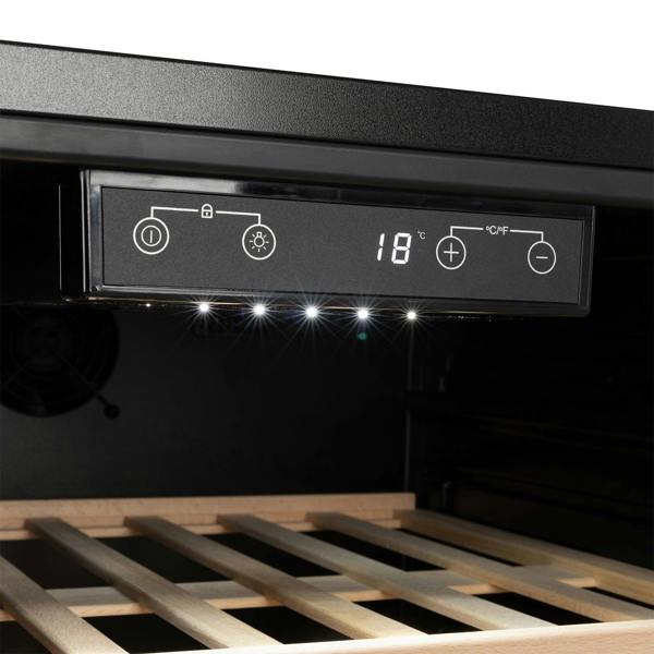 Willow 142L Under Counter Wine Cooler W60WCSS - Stainless Steel