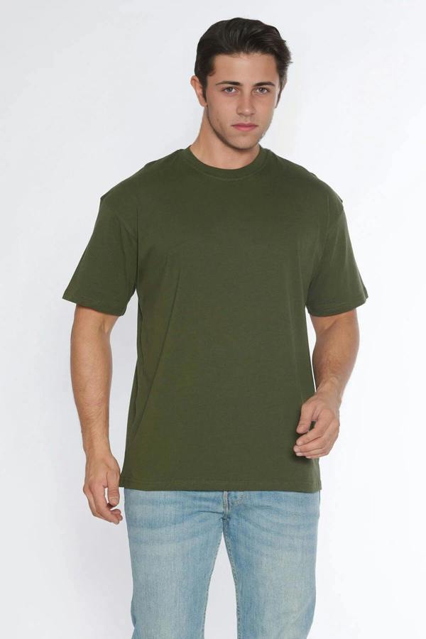 WOVCOR Crew Neck 100% Cotton Oversize Men's T-Shirt
