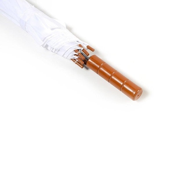 Plain White Umbrella handle