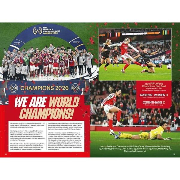 Arsenal FC Annual 2027, Annuals, Sports, Gift