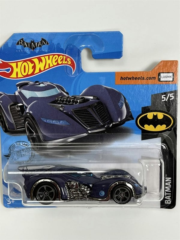 Hot Wheels Batman Arkham Asylum Batmobile Chase Model 1:64 Scale - GHD69D521 B13