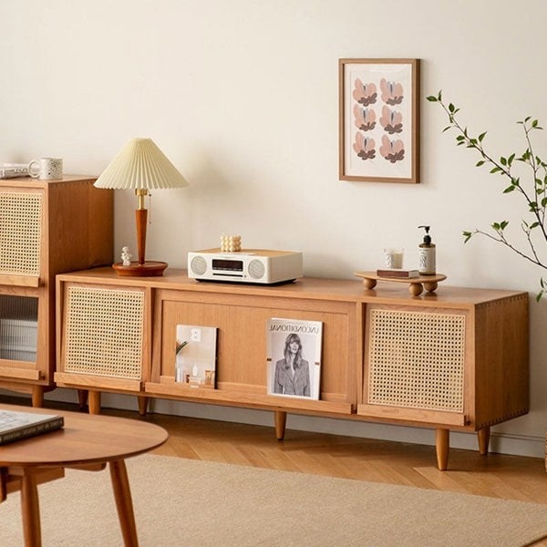 Gwendolyn Rattan TV Stand-Ritconcept-150cm-Rattan Door-Rit Concept