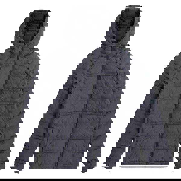 Animal Mens Light Cloud Cosi Hooded Marl Padded Jacket - Charcoal - 