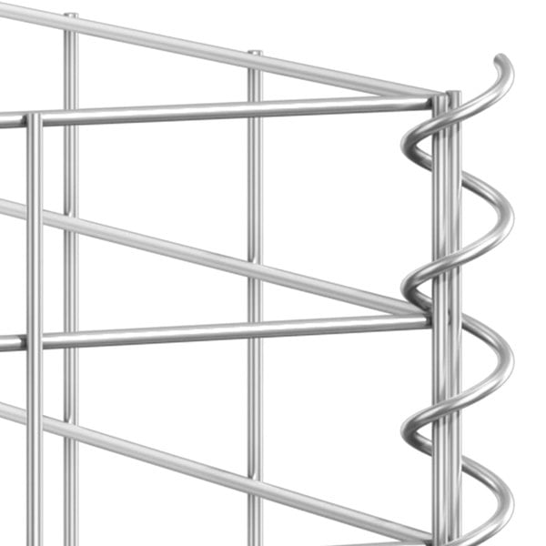 Berkfield Gabion Raised Beds 3 pcs 30x30x100 cm Iron
