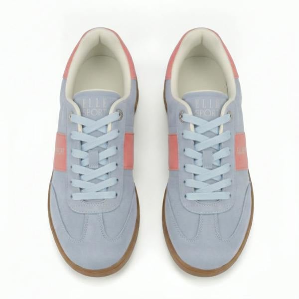 Elle Sport Ladies Elle Sport Lace Up Gum Sole Comfy Trainers F7442