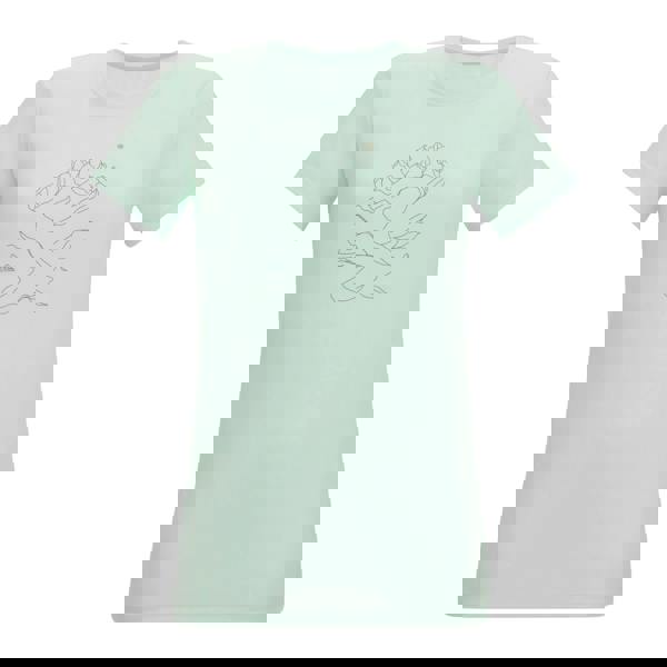 Regatta Womens/Ladies Fingal Line Art T-Shirt - Mist