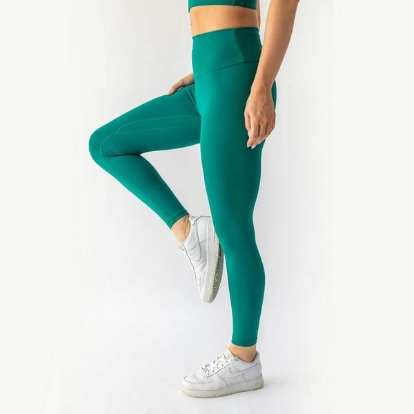 Kecks Pine Green Active Leggings