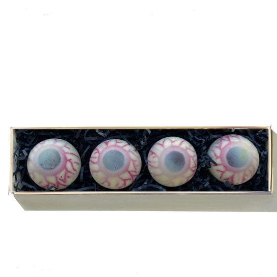 CHOC ON CHOC Chocolate Gooey Eyeballs