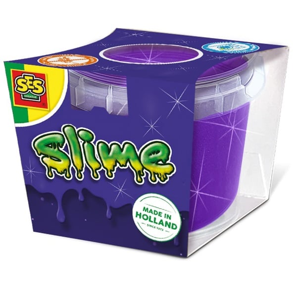 SES Creative Slime - Purple glitter 140 g
