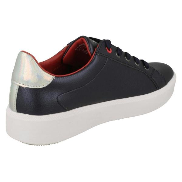 Bugatti Ladies Bugatti Stripe Detailed Chunky Sole Trainers BUG31511
