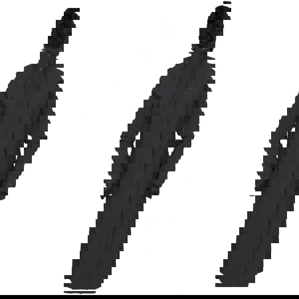 Animal Womens/Ladies Jade Waterproof Lightweight Long Raincoat - Black - 