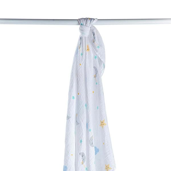 Lulujo - Large Muslin Swaddle - Dreamland