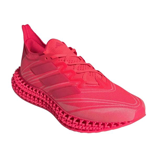 Adidas Mens 4DFWD Logo Low Cut Trainers - Lucid Red - 