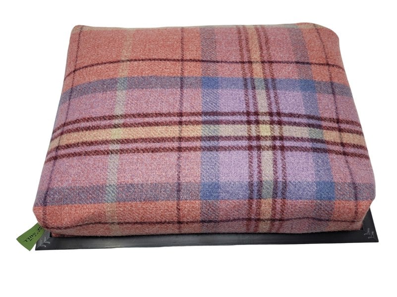 Made in the Mill Luxury Bichon Tweed Lap Tray With Bean Bag