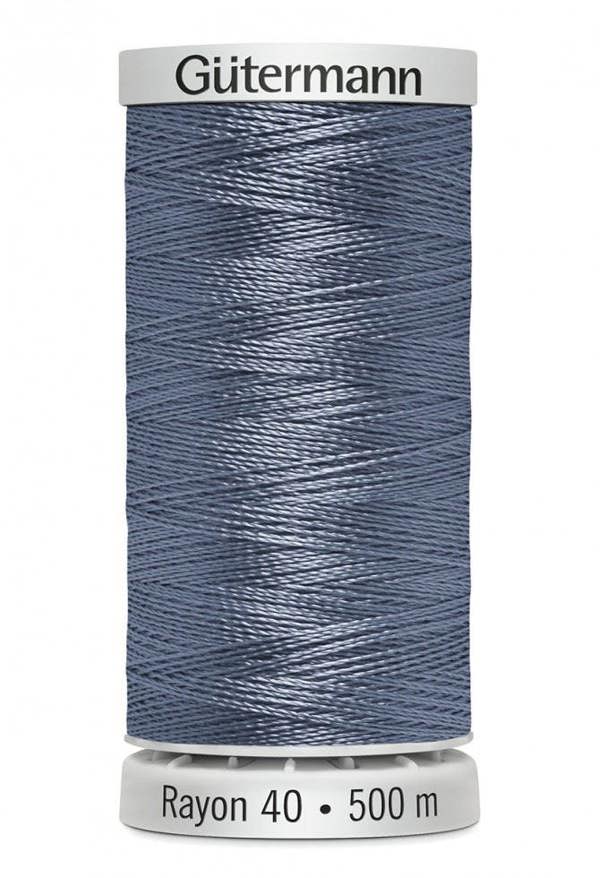 Gutermann No 40 Sulky Rayon Embroidery Thread 500m Rayon Thread Suitable For Embroidery