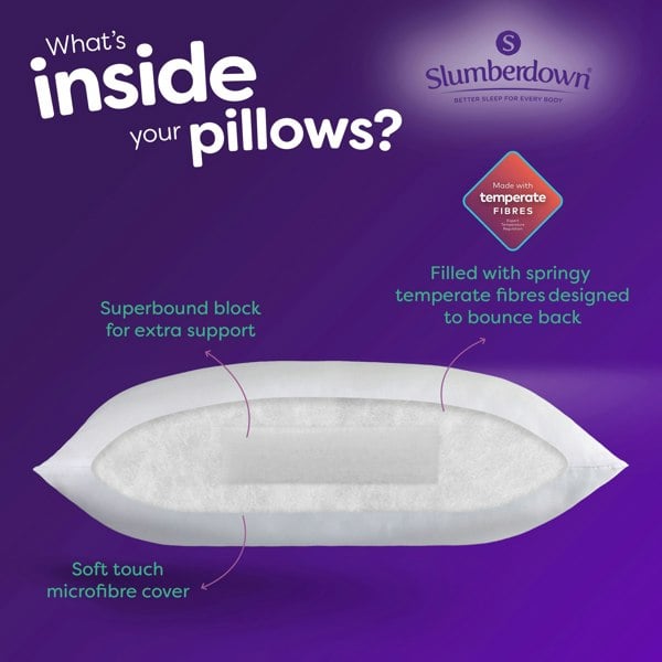 Slumberdown Climate Control Super Support Pillow
