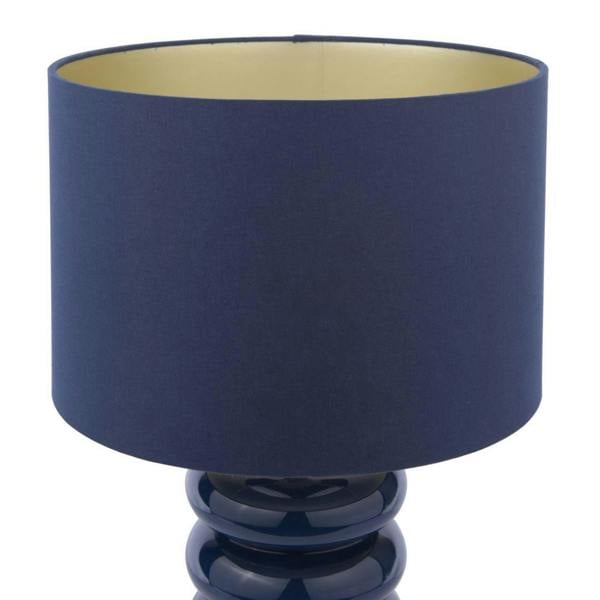Pagazzi Lighting Portia Blue Glass Table Lamp