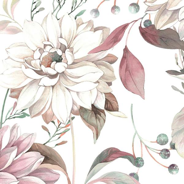 Laura Ashley Heatherwick Trail Grape Wallpaper