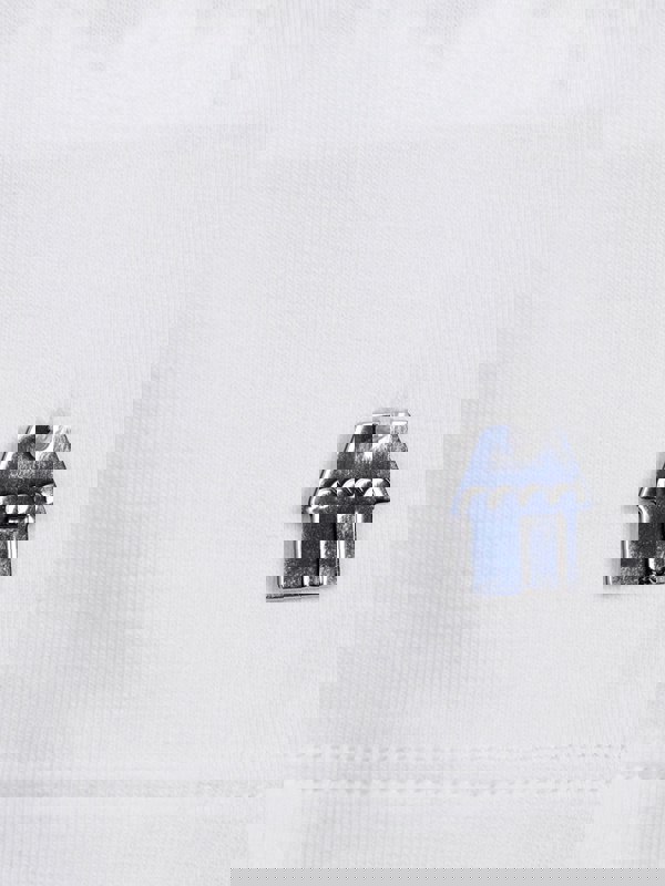 Simonetta Girls Top - & Red RuffCotton Top