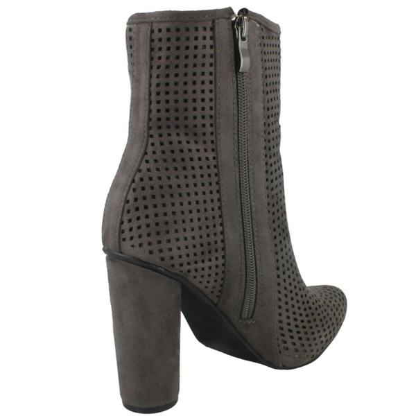 Spot On Ladies Spot On Heeled Ankle Boots