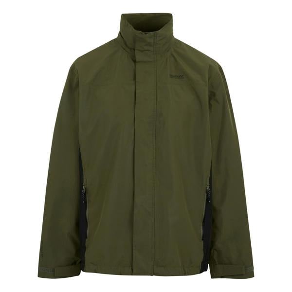 Regatta Mens Matt II Waterproof Jacket - Olive Green