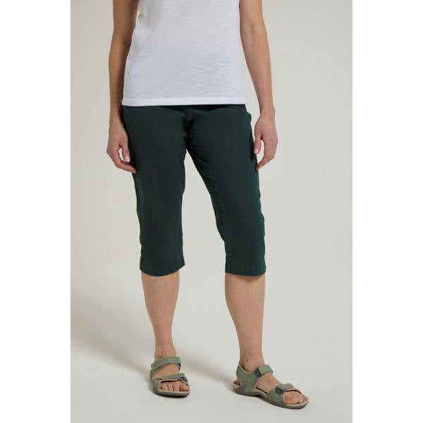 Mountain Warehouse Womens/Ladies Coastal Stretch Capri - Green - 