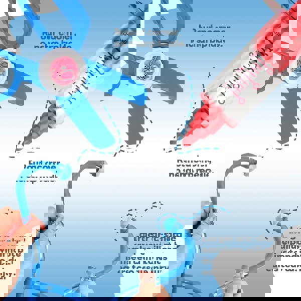 deAO Toys Doctor Kit for Kids, 20 PCS Educational Pretend Medical Station Set, Portable Pretend Role Play Set