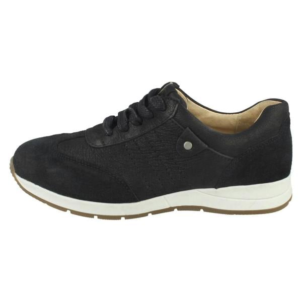 DB Shoes Ladies Easy B Wide Fitting Casual Shoes Crystal