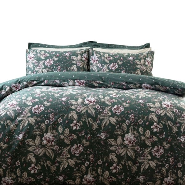 Belledorm Aiyla Duvet Cover Set - Bottle Green