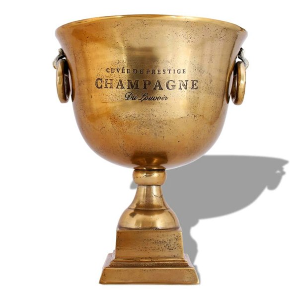 Berkfield Trophy Cup Champagne Cooler Copper Brown