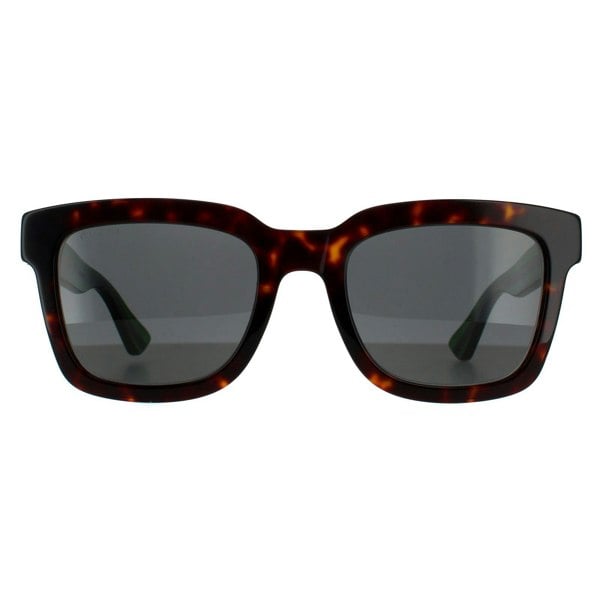 Gucci Sunglasses GG0001SN 003 Havana Green Grey Grey