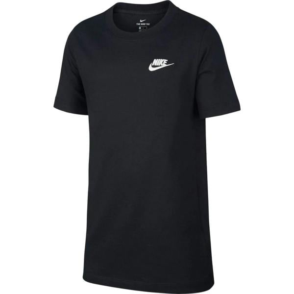 Nike Childrens/Kids Futura Classic Logo Regular T-Shirt - Black - 