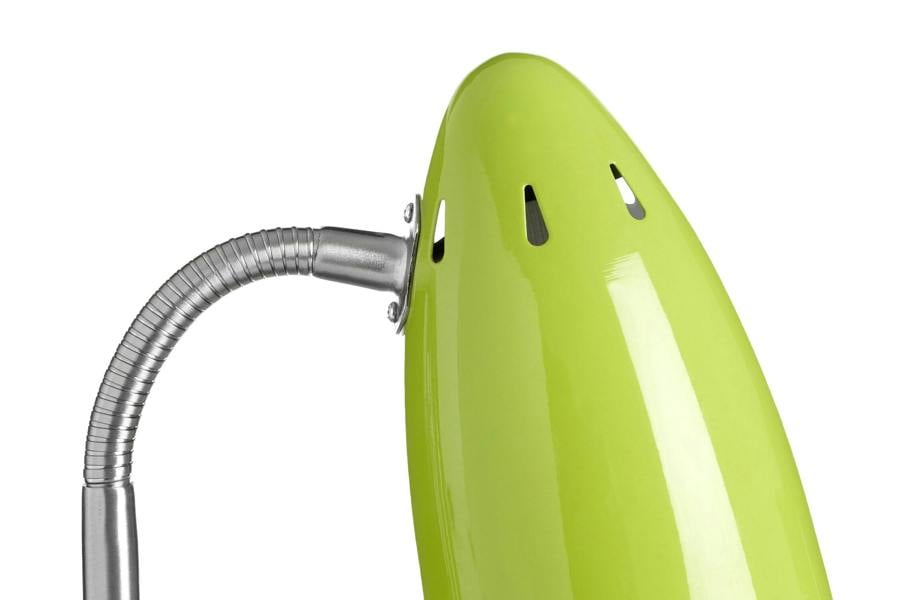 Maison by Premier Flexi Green Gloss Desk Lamp