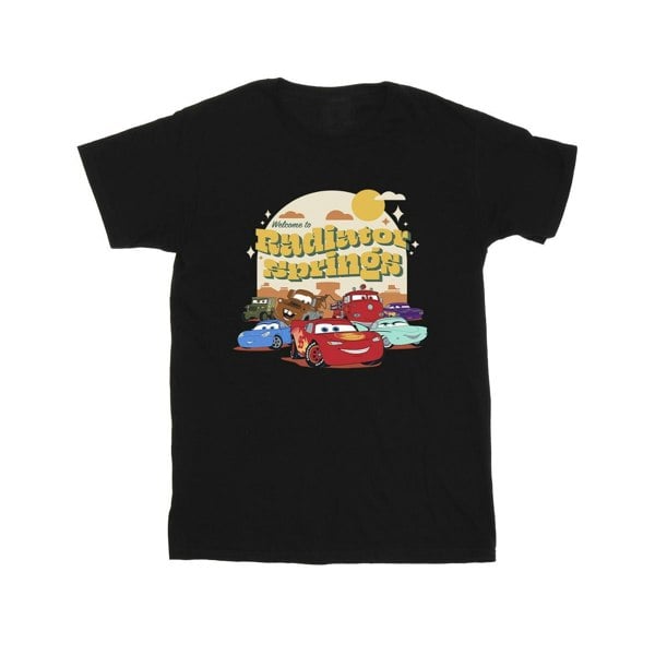 Disney Boys Cars Radiator Springs Group T-Shirt - Black
