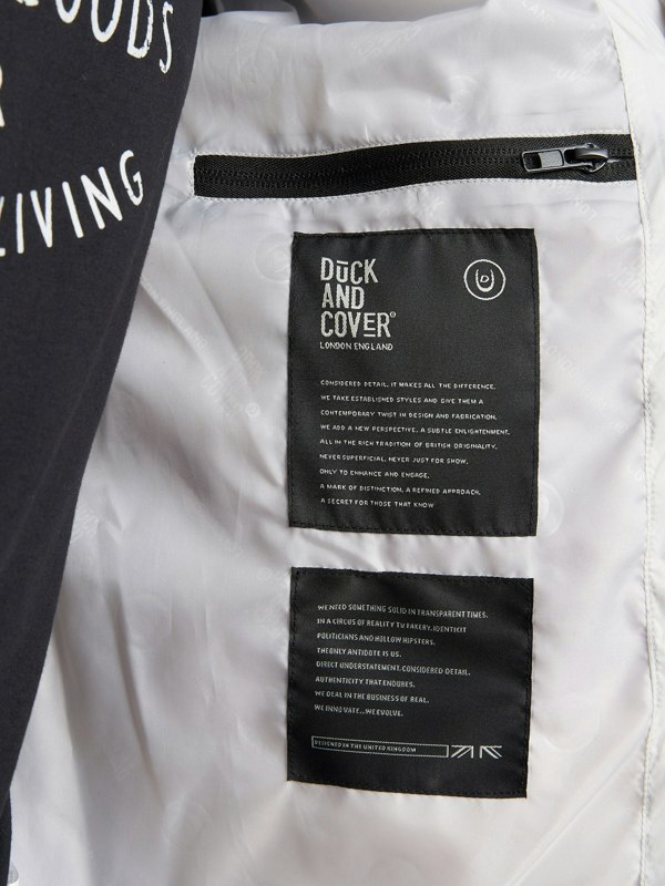 Duck and Cover Raymax Padded Jacket Putty