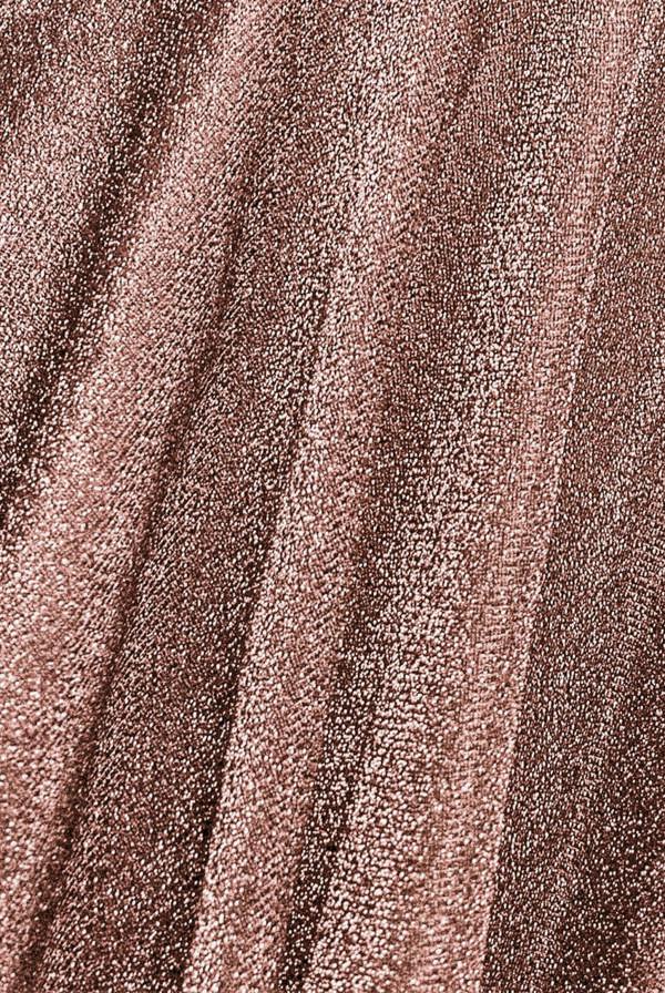 Sparkle Lurex Mini Skater Dress - Blush Pink DR3315