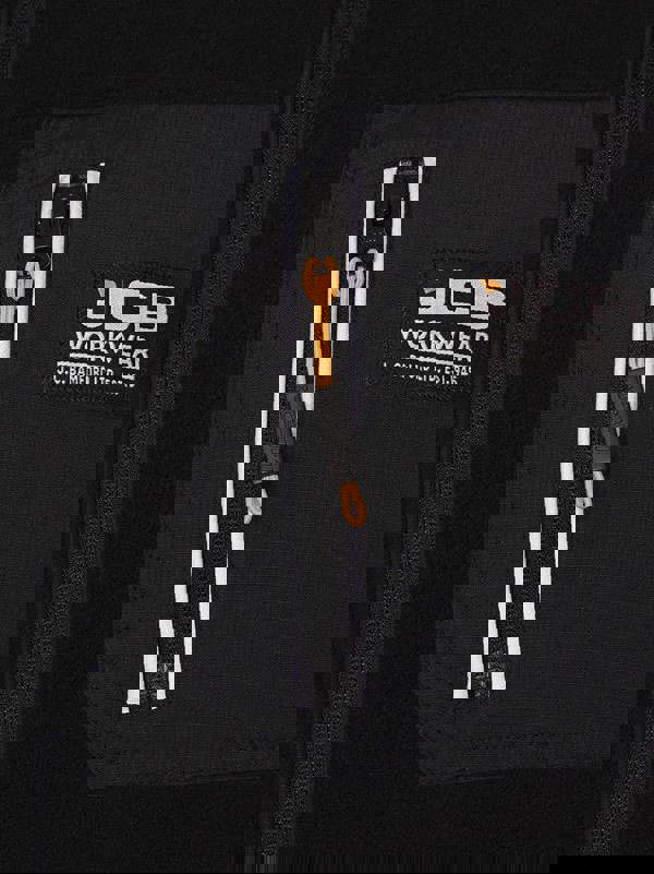 JCB Mens Trade Full Zip Up Work Warm Jacket Coat Fleece